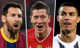 C罗梅西进球数 2021梅西进球数